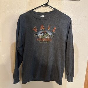 Boys Long Sleeve Vail Colorado Tee